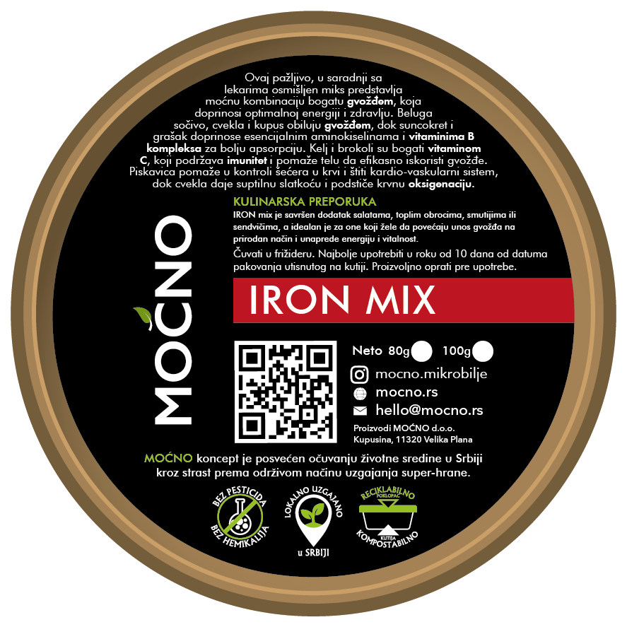 MOĆNO Iron Mix