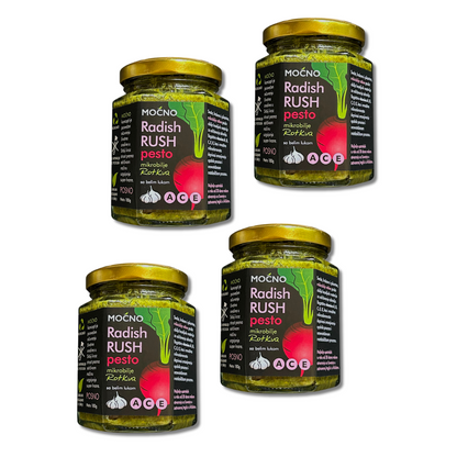 MOĆNO Pesto - Radish Rush